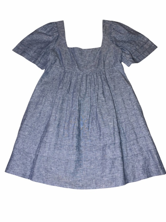 Draper James Dresses & Skirts - EUC Draper James Linen Cotton Blue Chambray Dress Summer Medium Granola Capsule